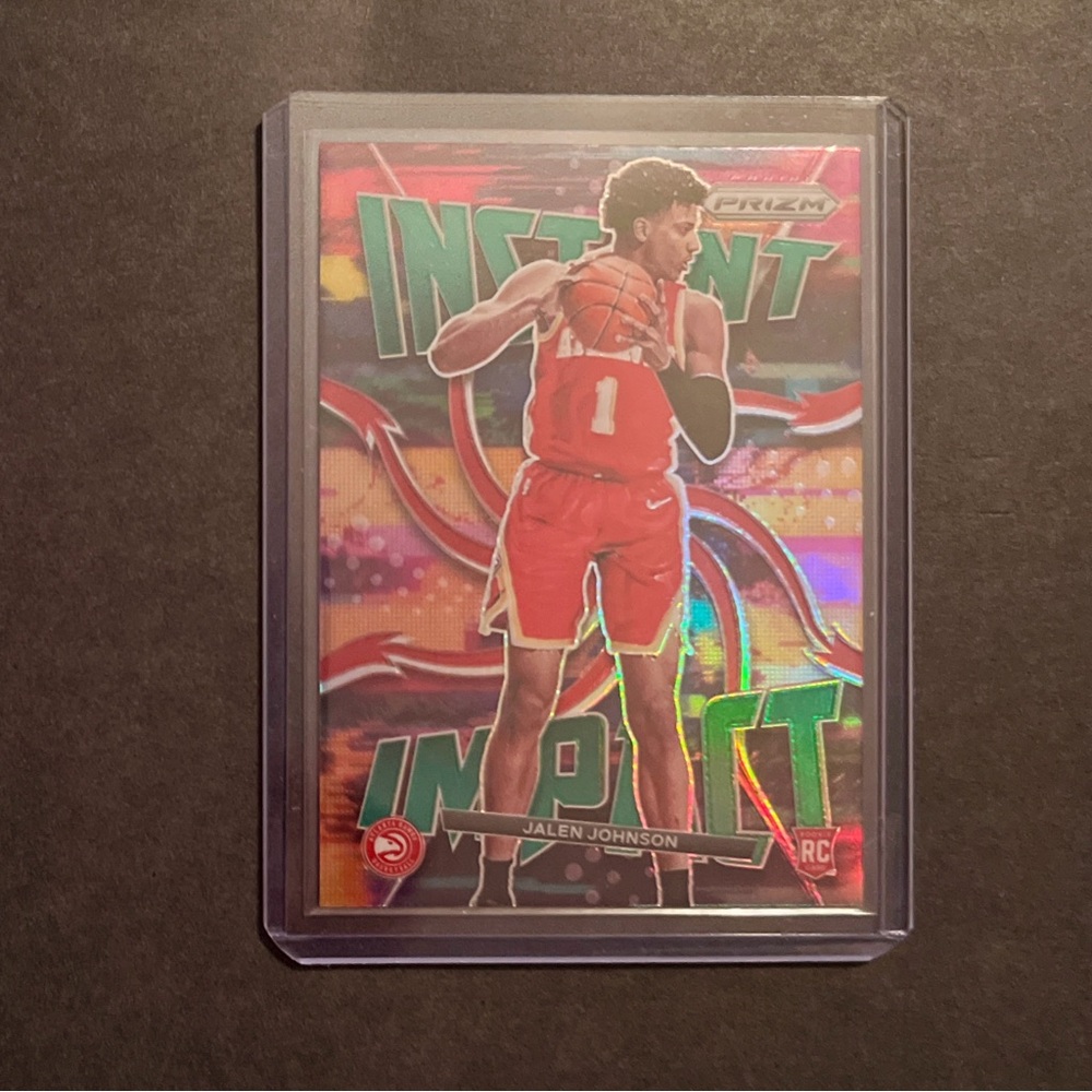JALEN JOHNSON Panini Prizm Instant Impact RC SP
